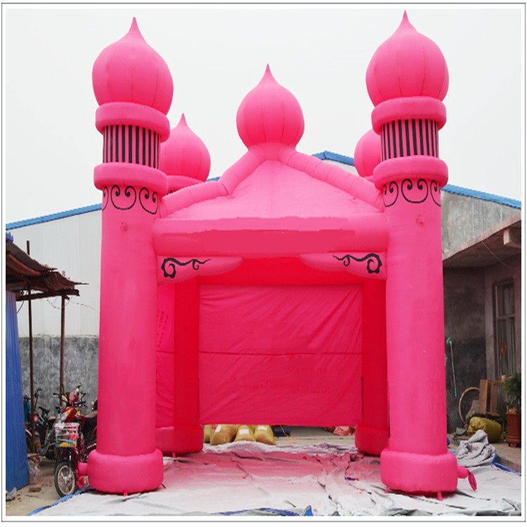 甘肃粉色帐篷